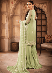 Blanche Fashion Mah e Lukah Unstitched Chiffon 3 Piece Suit BLC-09 - FaisalFabrics.pk