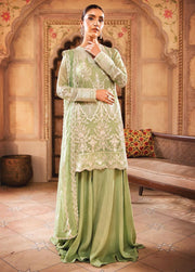 Blanche Fashion Mah e Lukah Unstitched Chiffon 3 Piece Suit BLC-09 - FaisalFabrics.pk