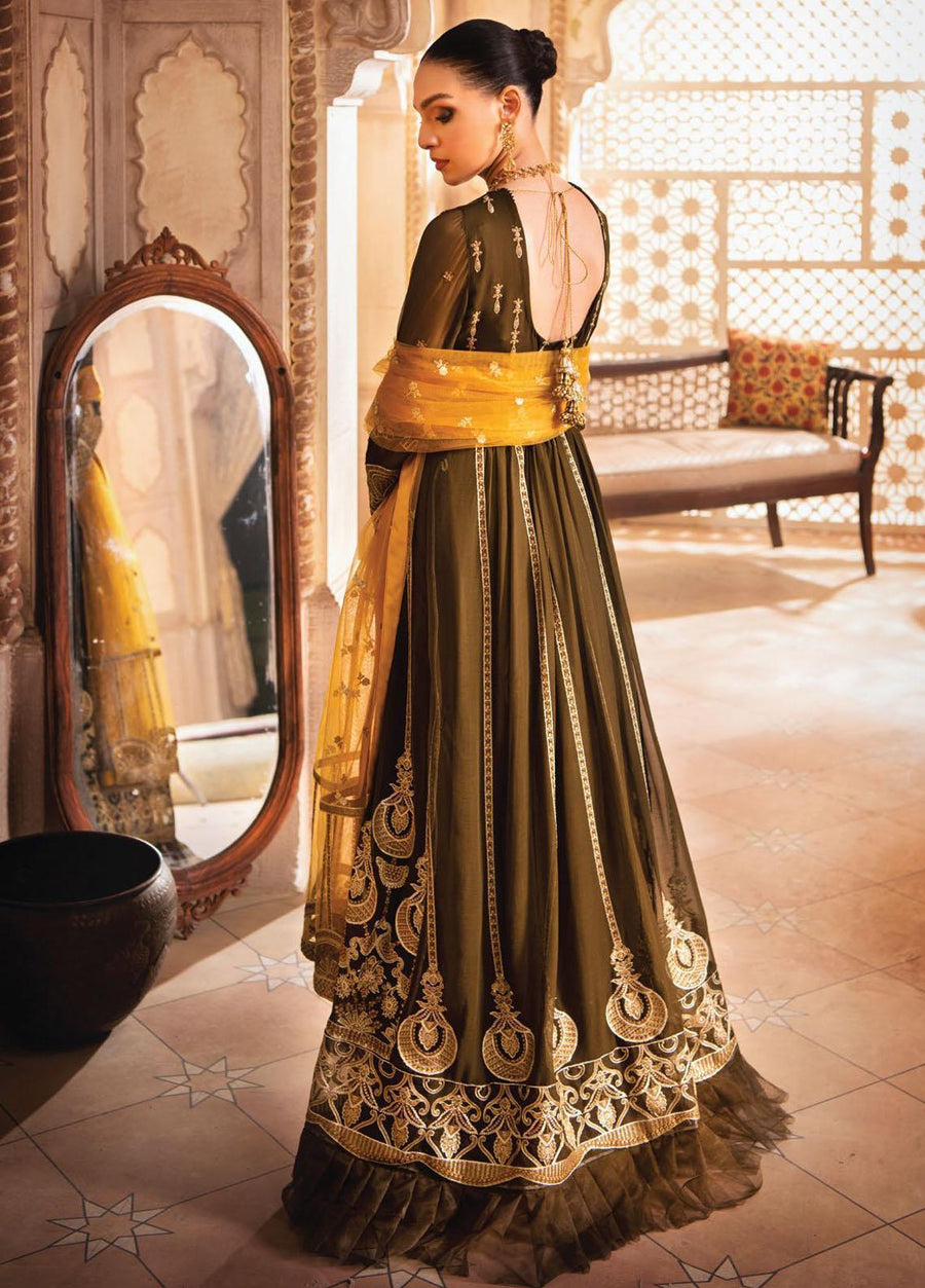 Blanche Fashion Mah e Lukah Unstitched Chiffon 3 Piece Suit BLC-10 - FaisalFabrics.pk