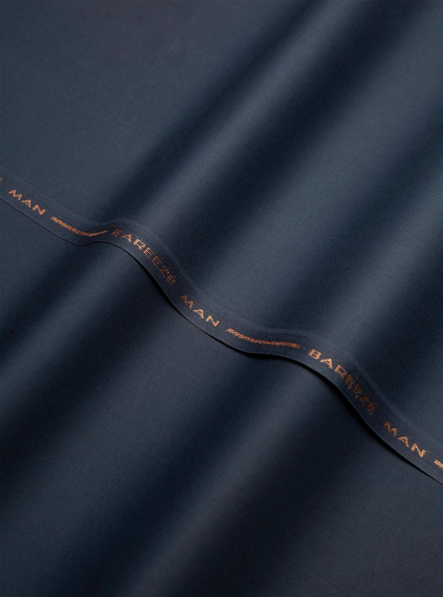 Bareeze Man Premium 365-Latha 100% Cotton Unstitched Fabric - Blue