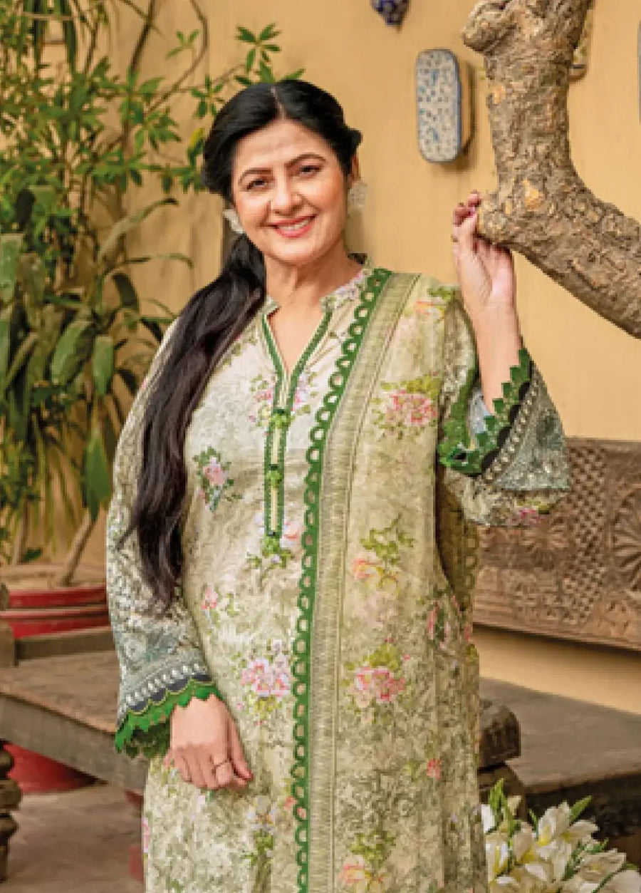 Gul Ahmed Mother Collection Unstitched Printed Lawn 3Piece BM-32001