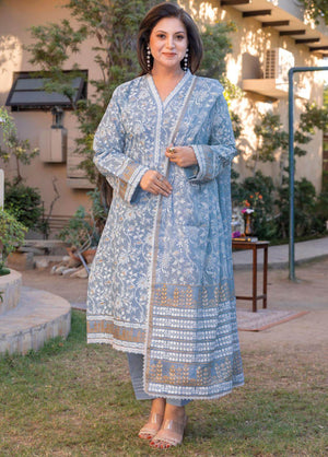 Gul Ahmed Mother Collection Unstitched Printed Lawn 3Piece BM-32006