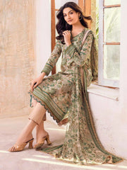 GulAhmed Summer Premium Printed Lawn Unstitched 3 Piece Suit BM-32019