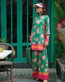 Maria Osama Khan Retro Ready to Wear 2Pc Suit - BOSSY BLUSH