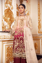 Emaan Adeel Belle Robe Wedding Edition Embroidered 3Pc Suit BR-03 - FaisalFabrics.pk