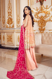 Emaan Adeel Belle Robe Wedding Edition Embroidered 3Pc Suit BR-04 - FaisalFabrics.pk