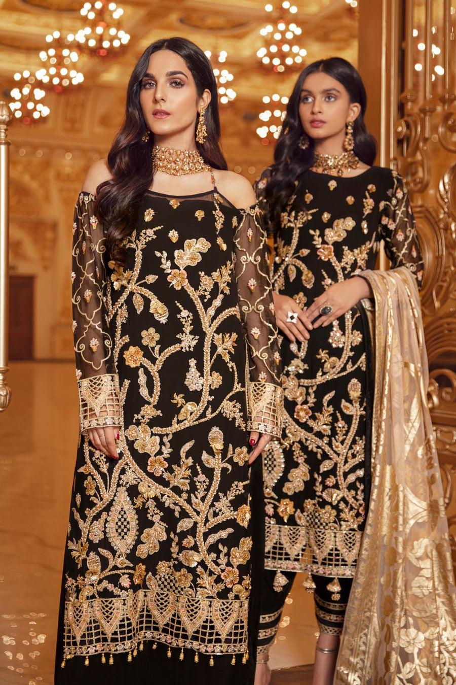 Emaan Adeel Belle Robe Wedding Edition Embroidered 3Pc Suit BR-09 - FaisalFabrics.pk