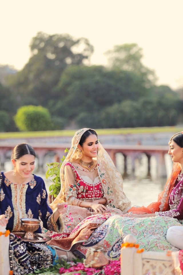 Sumaria’s Couture Bridal Stitched 3Pc Suit - BRIDAL MIX