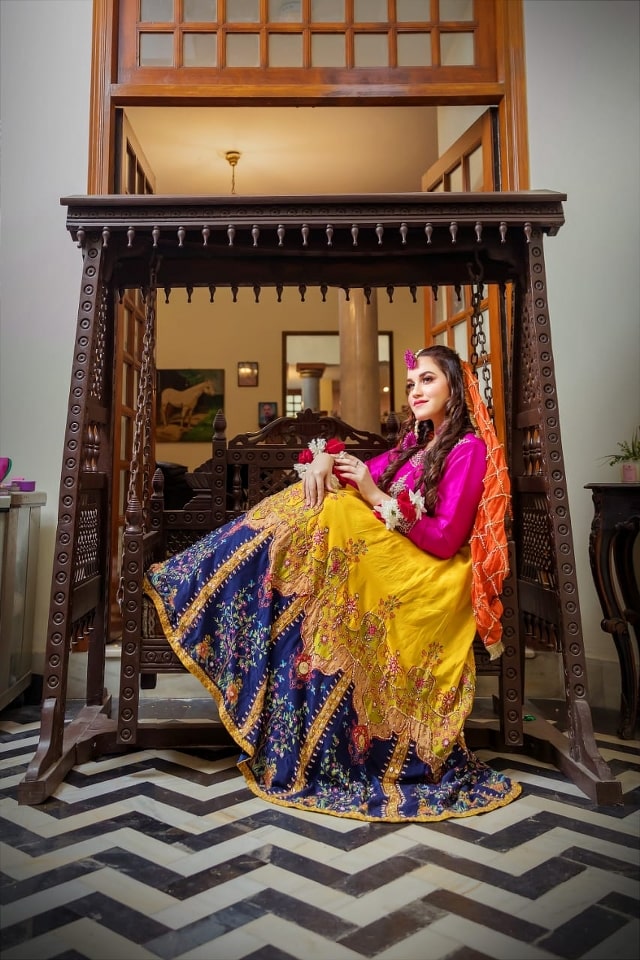 Sumaria’s Couture Bridal Stitched 3Pc Suit - BRIDAL MIX