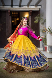 Sumaria’s Couture Bridal Stitched 3Pc Suit - BRIDAL MIX