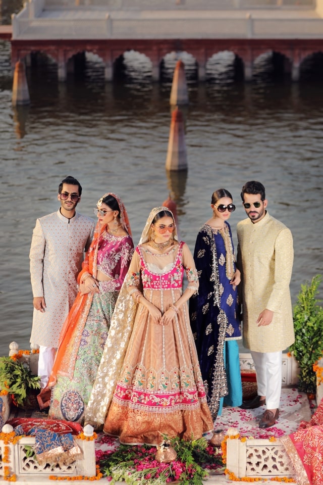 Sumaria’s Couture Bridal Stitched 3Pc Suit - BRIDAL MIX