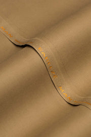 Bareeze Man Premium 365-Latha 100% Cotton Unstitched Fabric - Bronze