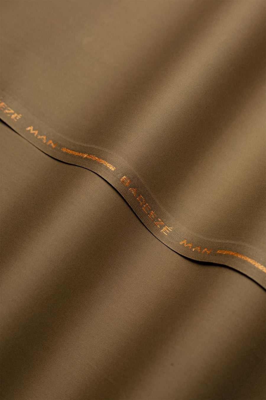 Bareeze Man Premium 365-Latha 100% Cotton Unstitched Fabric - Brown