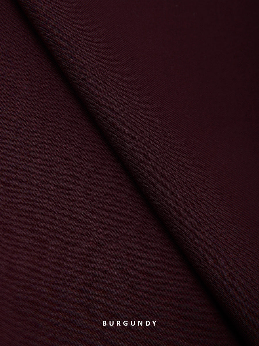 Safeer by edenrobe Men’s Blenden Fabric For Summer EMUB21-Jaguar Burgundy - FaisalFabrics.pk