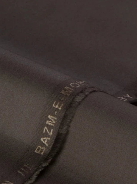 Bazm-e-Mohtaram Unstitched Men's Cotton Suit