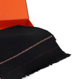 Dynasty Premium Mens Pure Wool Shawl Lux Woolen - Black - FaisalFabrics.pk