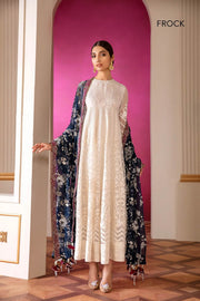 Baroque Chantelle Embroidered Chiffon 2020 3 Piece Suit D-02 Glaze - FaisalFabrics.pk