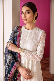 Baroque Chantelle Embroidered Chiffon 2020 3 Piece Suit D-02 Glaze - FaisalFabrics.pk
