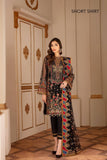 Baroque Chantelle Embroidered Chiffon 2020 3 Piece Suit D-04 Sable - FaisalFabrics.pk