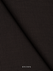 Safeer by edenrobe Men’s Blenden Fabric For Summer EMUB21-Extreme Brown - FaisalFabrics.pk