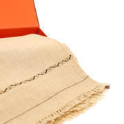 Dynasty Mens Pure Wool Super Fine Shawl Full Size - Brown - FaisalFabrics.pk