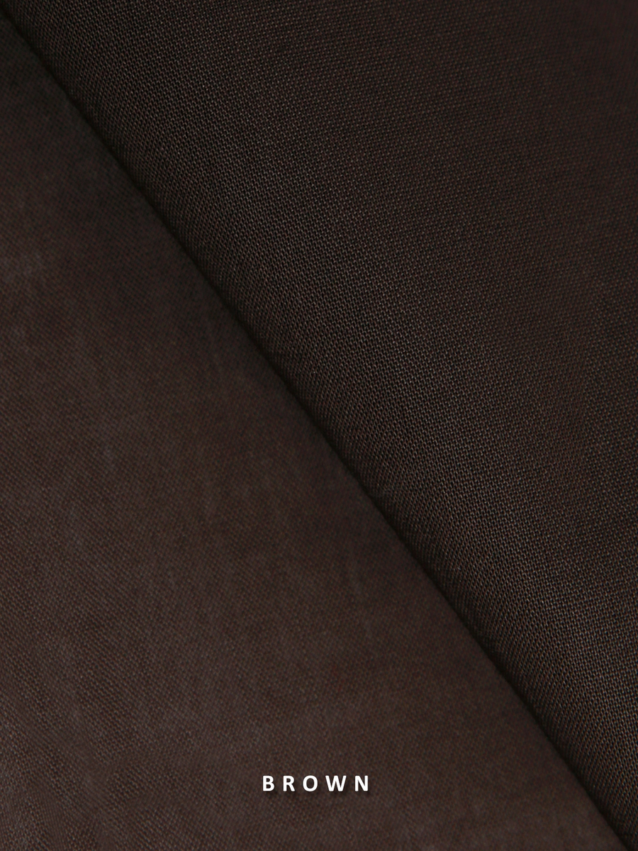 Safeer by edenrobe Men’s Cotton Fabric For Summer EMUC21-Splash Brown - FaisalFabrics.pk