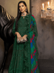 Charizma Signature Barkha Unstitched Premium Chiffon 3Pc Suit CBK-06