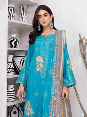 Charizma Bunnat Embroidered Lawn Jacquard Unstitched 3Pc Suit CBN-01