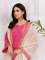 Charizma Bunnat Embroidered Lawn Jacquard Unstitched 3Pc Suit CBN-04