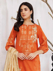 Charizma Bunnat Embroidered Lawn Jacquard Unstitched 3Pc Suit CBN-05