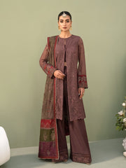 IZNIK Chinon Unstitched Embroidered Chiffon 3Pc Suit CC-02 Adya