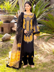 Charizma Combination Embroidered Lawn Unstitched 3 Piece Suit CC-02