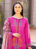 Charizma Combination Embroidered Lawn Unstitched 3 Piece Suit CC-04