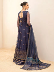 IZNIK Chinon Unstitched Embroidered Net 3Pc Suit CC-10 Kenza