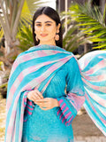 Charizma Combination Embroidered Lawn Unstitched 3 Piece Suit CC-11A