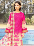 Charizma Combination Embroidered Lawn Unstitched 3 Piece Suit CC-11B