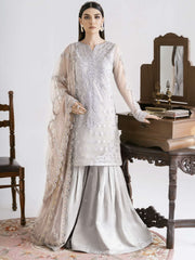 IZNIK Chinon Vol-02 Embroidered Net Unstitched 3Pc Suit CC-13 Marnie
