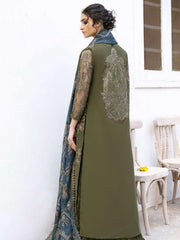 IZNIK Chinon Vol-02 Embroidered Net Unstitched 3Pc Suit CC-16 Kamila