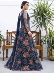 IZNIK Chinon Vol-02 Embroidered Net Unstitched 3Pc Suit CC-18 Zoe