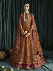 IZNIK Chinon Vol-02 Embroidered Net Unstitched 3Pc Suit CC-19 Renee