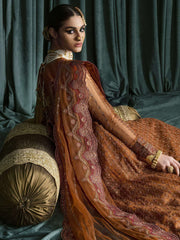 IZNIK Chinon Vol-02 Embroidered Net Unstitched 3Pc Suit CC-19 Renee