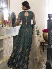 IZNIK Chinon Vol-02 Embroidered Net Unstitched 3Pc Suit CC-20 Mia