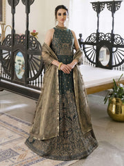 IZNIK Chinon Vol-02 Embroidered Net Unstitched 3Pc Suit CC-20 Mia