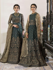IZNIK Chinon Vol-02 Embroidered Net Unstitched 3Pc Suit CC-20 Mia