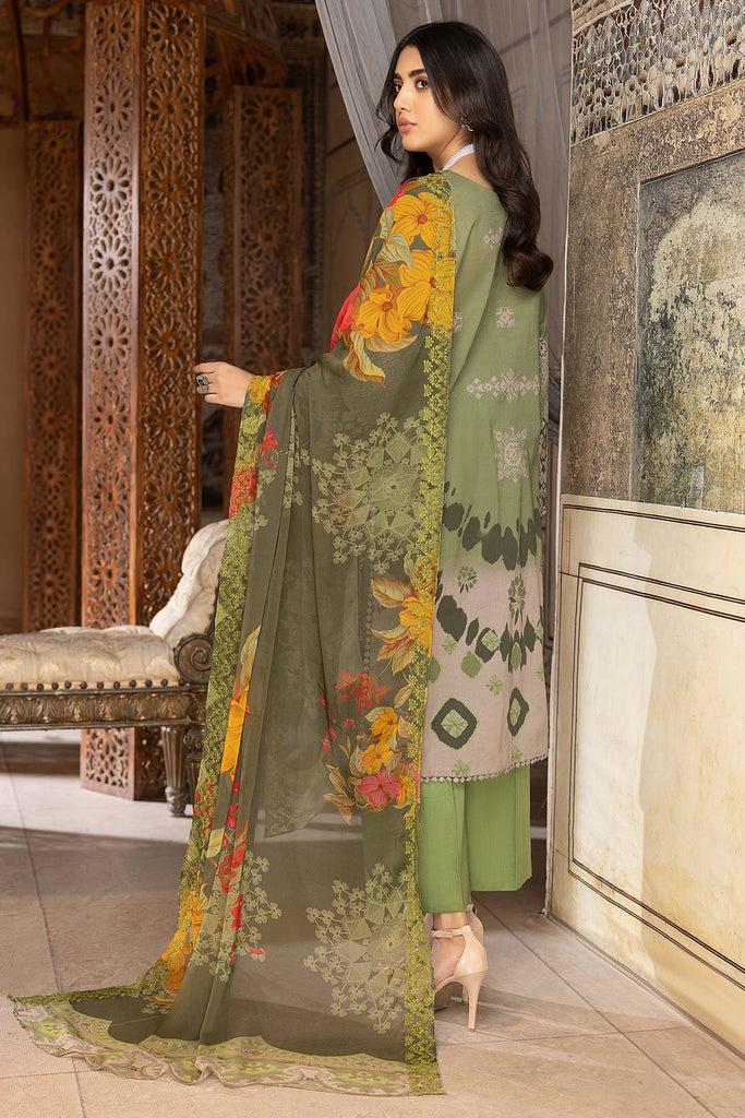 Charizma Combinations Embroidered Lawn Unstitched 3 Piece Suit CC23-13