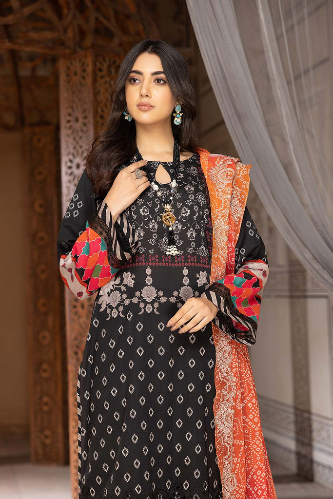 Charizma Combinations Embroidered Lawn Unstitched 3 Piece Suit CC23-14