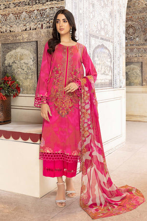 Charizma Combinations Embroidered Lawn Unstitched 3 Piece Suit CC23-15