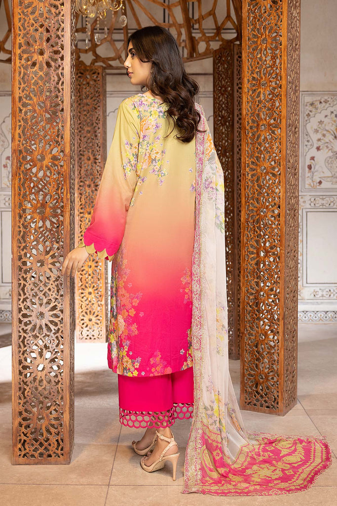 Charizma Combinations Embroidered Lawn Unstitched 3 Piece Suit CC23-17