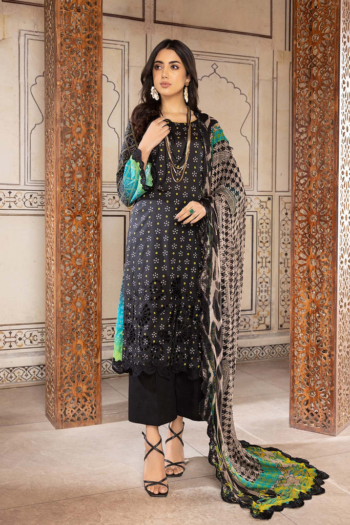 Charizma Combinations Embroidered Lawn Unstitched 3 Piece Suit CC23-18