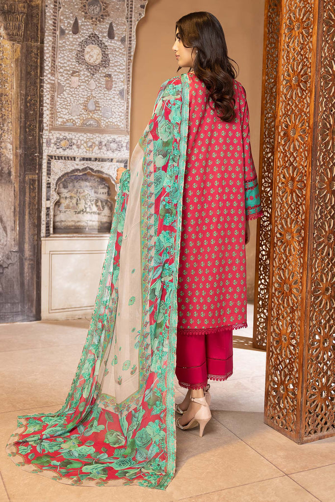Charizma Combinations Embroidered Lawn Unstitched 3 Piece Suit CC23-19